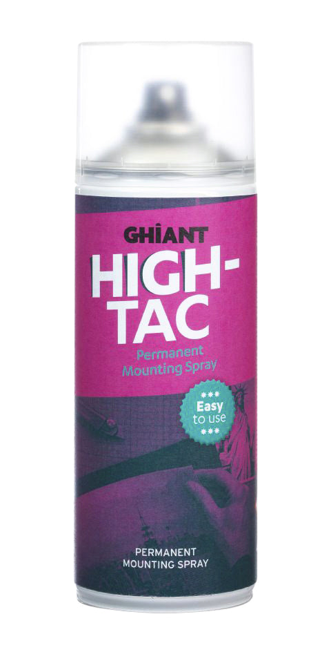 Lijmspray ghiant high-tac permanent 400ml