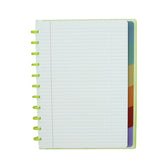 Schrift Atoma A4+ lijn 120blz 90gr PP transp ass - afbeelding 3