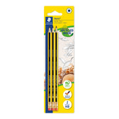Potlood Staedtler Noris standaard 120-0 hb met gum