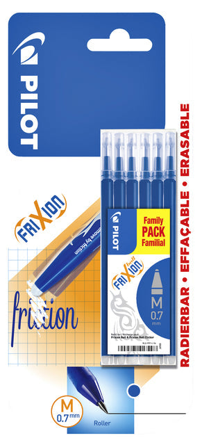 Rollerpenvulling PILOT friXion BLS-FR7 M blauw