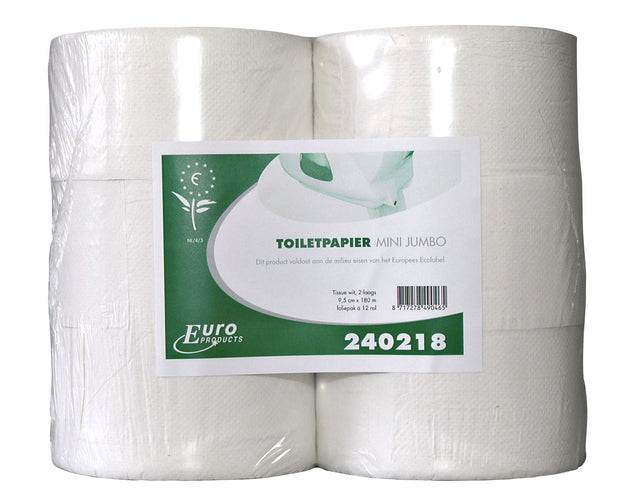 Toiletpapier Euro Products Q5 jumbo klein recycled