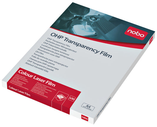 Transparant Nobo voor kleurenlaserprinter A4