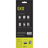 Afvalzak EKO MDPE type A trekb 35x40cm 3-6L wit - afbeelding 4