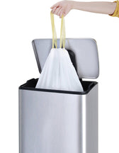 Afvalzak EKO MDPE type C trekb 45x50cm 10-15L wit - afbeelding 5