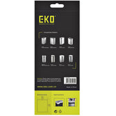 Afvalzak EKO MDPE type F trekb 64x75cm 40-60L wit - afbeelding 4