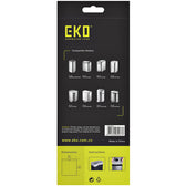 Afvalzak EKO MDPE type D trekb 55x55cm 18-21L wit - afbeelding 4