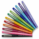 Fineliner Papermate Flair Metallic M 6st assorti - afbeelding 4