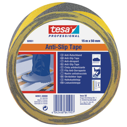 Antisliptape tesa® Prof 60951 50mmx15m zw/gl