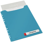 U-map Leitz Cosy harmonica A4 perforatie PP bl - afbeelding 2