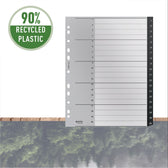 TABBLAD LEITZ RECYCLE A4 1-20 EXTRA BREED PP - afbeelding 4