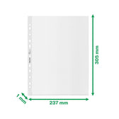 Showtas Leitz Recycle maxi PP A4 transparant - afbeelding 4