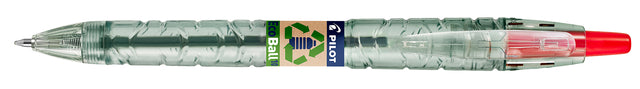 Balpen PILOT Begreen B2P EcoBall M rood