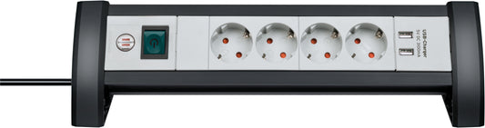 Stekkerdoos Brennenstuhl  Prem 4vdig 1.8m wt/gs