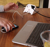 Stekkerdoos Brennenstuhl 2vdig USB 1.8m wit - afbeelding 4