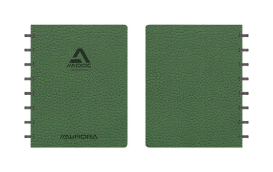 Schrift Adoc Business A5 lijn 144pag 90gr groen
