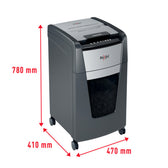 Papiervernietiger Rexel Optimum Auto 225M 2x15mm - afbeelding 6