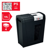 Papiervernietiger Rexel Secure MC4 P5 2x15mm - afbeelding 7