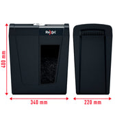 Papiervernietiger Rexel Secure X10 P4 4x40mm - afbeelding 6