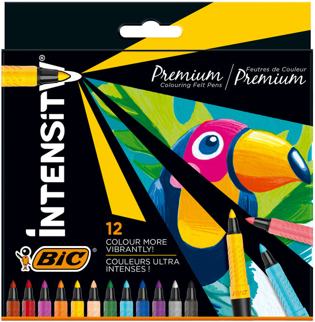 Kleurstift Bic Intensity Premium assorti