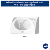 Reinigingsdoek Tork W8 Premium 1laags rood - afbeelding 9