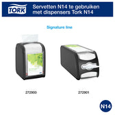 Servet Tork N14 Advanced multifold 2laags naturel - afbeelding 6