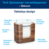 Servetdispenser Tork N4 Signature line walnoot - afbeelding 5