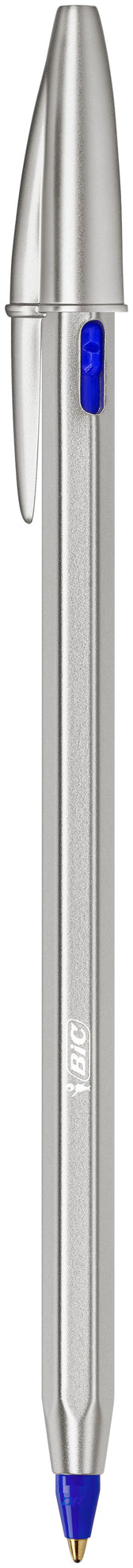 Balpen Bic Cristal Re-new 1 pen + 2 vull M blauw - afbeelding 6