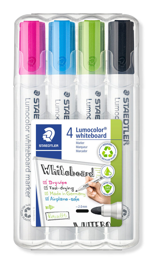 Whiteboardmarker Staedtler Lumo 351 4st fun