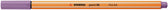 Fineliner STABILO point 88/62 F pruimenpaars - afbeelding 4