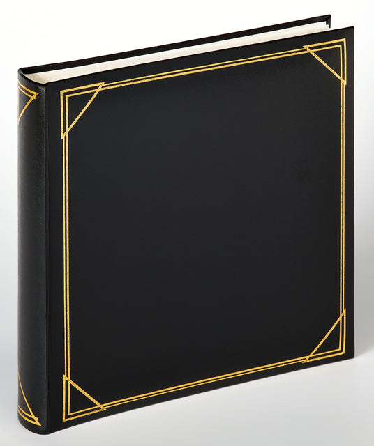 Fotoalbum walther design standaard 30x30cm zwart