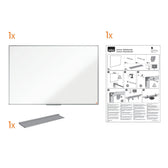 Whiteboard Nobo Essence 45x60cm staal - afbeelding 4