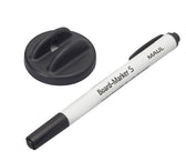 Whiteboardwisser MAUL met stift zwart magnetisch - afbeelding 3