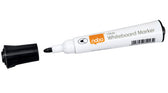 Whiteboardmarker Nobo Glide rond zwart 2mm - afbeelding 3
