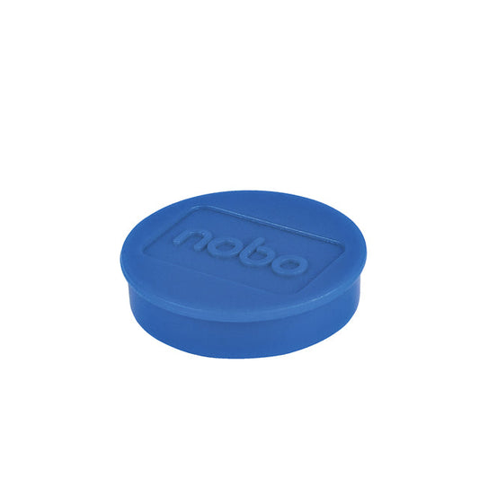 Magneet Nobo 32mm blauw 10 stuks