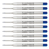 Balpenvulling Parker Quinkflow M 10st blauw - afbeelding 3