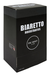 Roerstaafjes Biaretto hout 11cm 2000 stuks