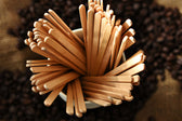 Roerstaafjes Biaretto hout 11cm 2000 stuks - afbeelding 7
