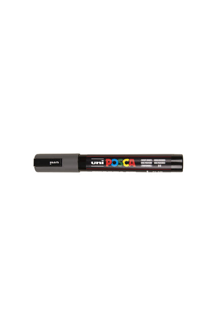 Paintmarker Uni POSCA PC5M M diepgrijs