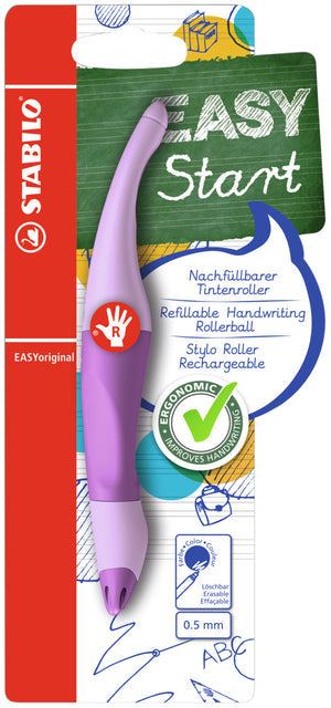 Rollerpen STABILO Easyoriginal rechts M pa lila