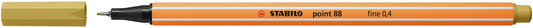 Fineliner STABILO point 88/66 F khaki