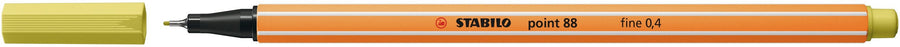 Fineliner STABILO point 88/67 F mosterd
