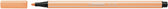 Viltstift STABILO Pen 68/25 M pastel oranje
