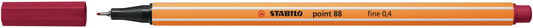 Fineliner STABILO point 88/19 F heidepaars