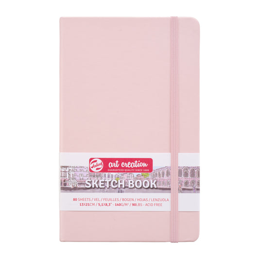 Schetsboek Talens Art Creation 130x210mm roze