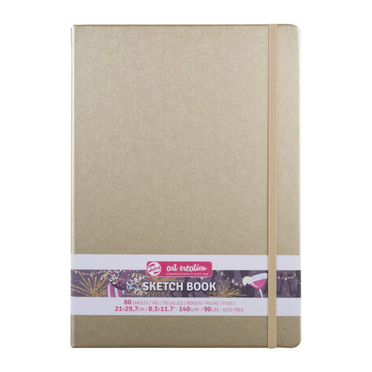 Schetsboek Talens Art Creation 210x300mm witgoud