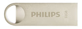 USB-stick 2.0 Philips Moon Vintage Silver 32GB - afbeelding 3