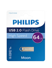 USB-stick 2.0 Philips Moon Vintage Silver 64GB - afbeelding 4