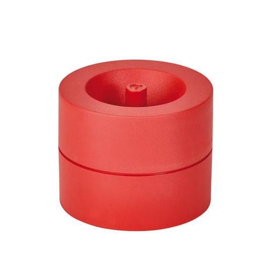 Papercliphouder MAUL pro recycled Ø73x60mm rood