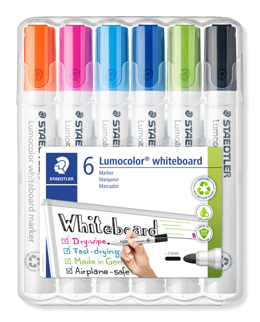 Whiteboardmarker Staedtler Lumo 351 6st fun