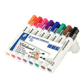 Whiteboardmarker Staedtler Lumo 351 8st ass - afbeelding 2
